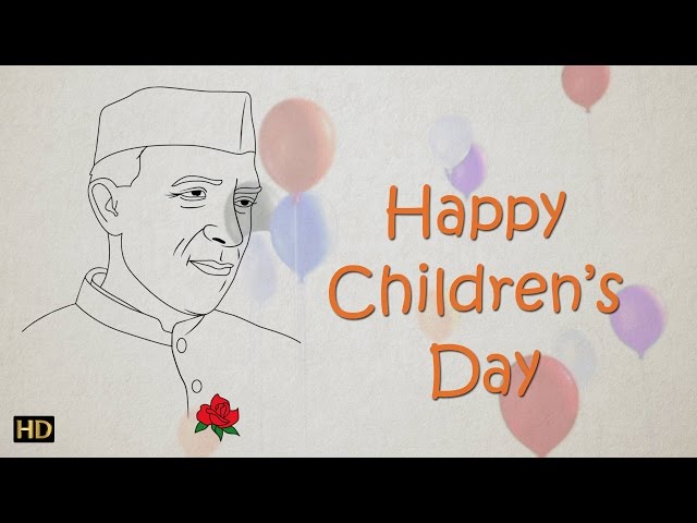Easy And Beautiful Children's Day Drawing/Happy Children's Day Drawing/ Children's  Day Special - YouTube